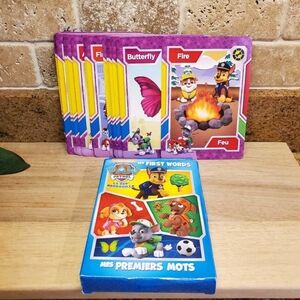 $5 ADD ON - Paw Patrol My First Words Flash Cards